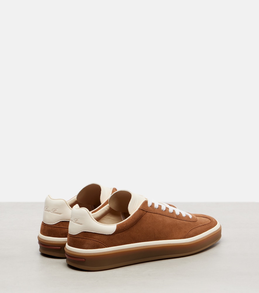 Loro Piana Loro Piana Tennis Suede Sneakers 