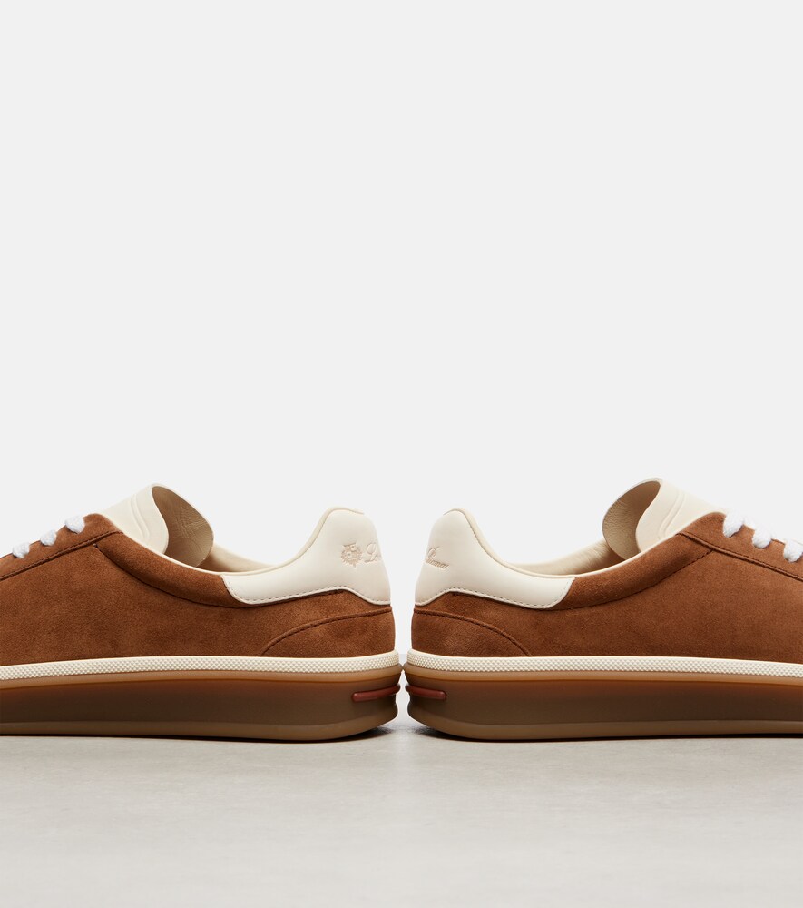  Loro Piana Loro Piana Tennis Suede Sneakers 