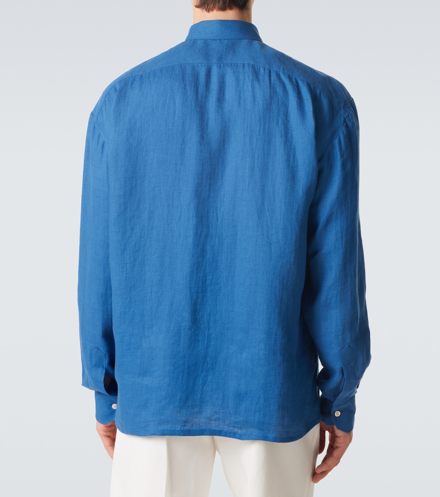  Kiton Kiton Hemd Aus Leinen 