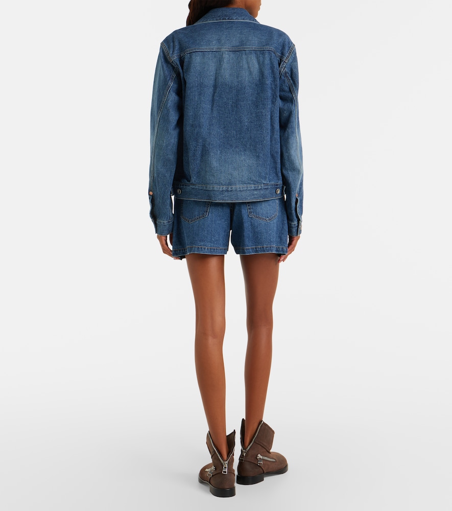  Sacai Sacai Jeansshorts 