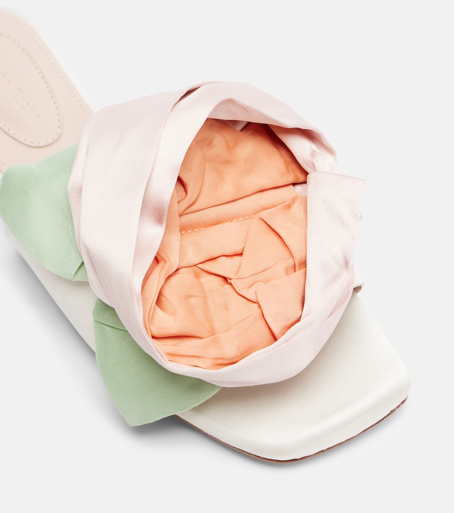  Simone Rocha Simone Rocha Pantoletten Aus Satin 