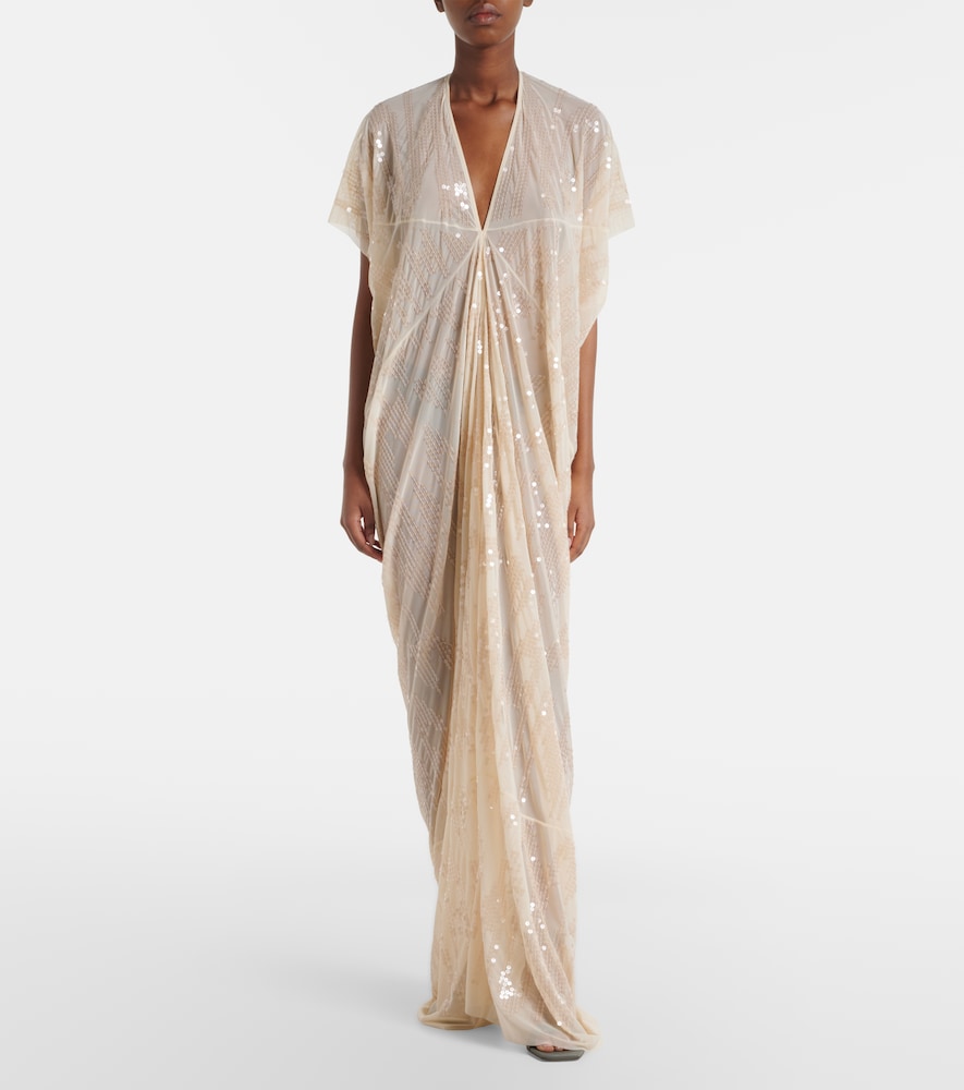  Rick Owens Rick Owens Lilies Robe Mit Pailletten 