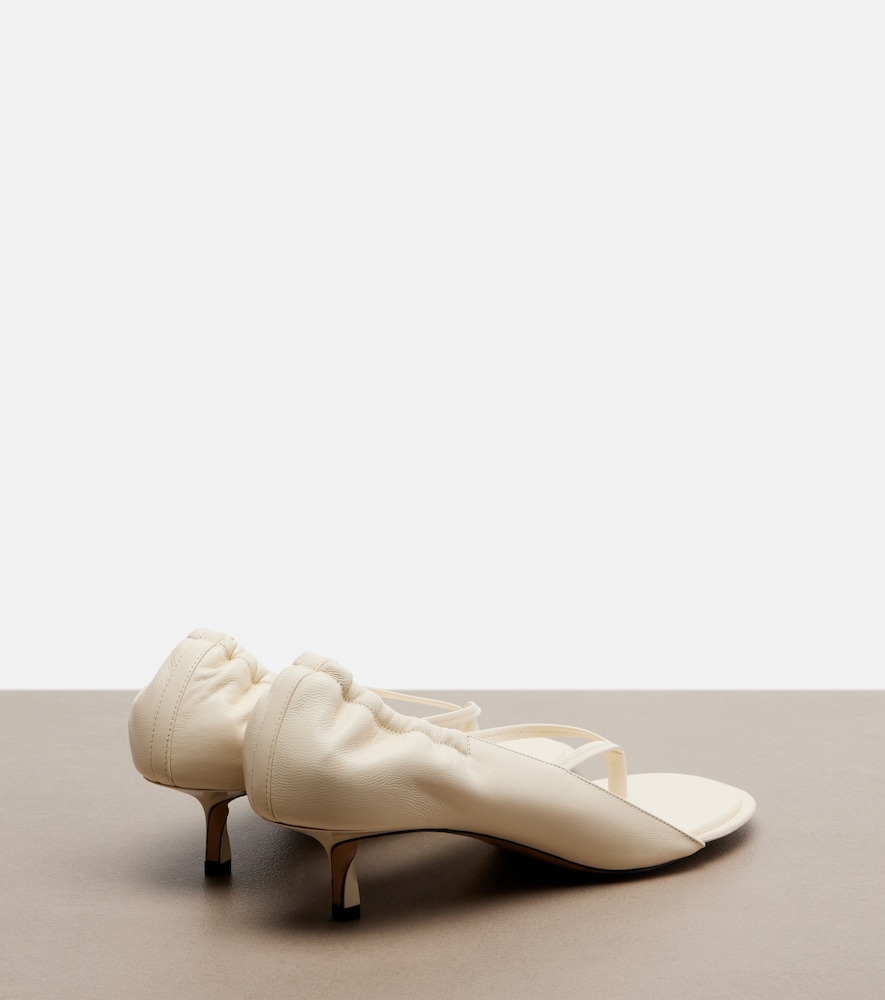  Jacquemus Jacquemus Leather Thong Sandals 