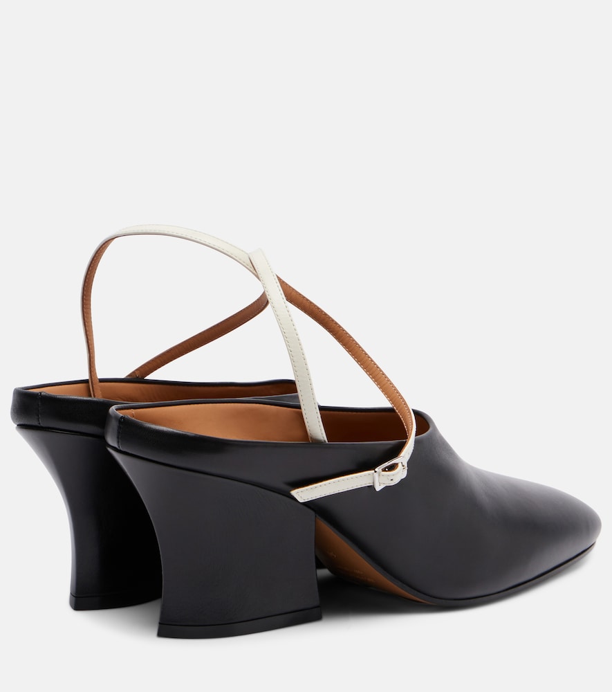  Jil Sander Jil Sander Mules Aus Leder 