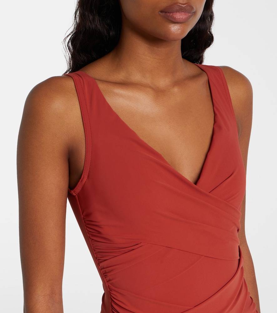  Karla Colletto Karla Colletto Draped Swimsuit 