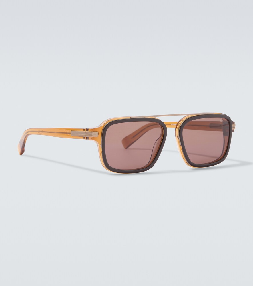  Zegna Zegna Square Sunglasses 