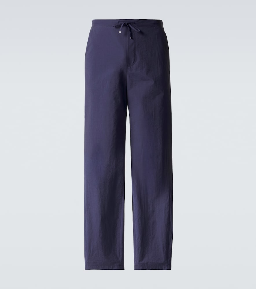 Loewe Paula's Ibiza cotton-blend wide-leg pants