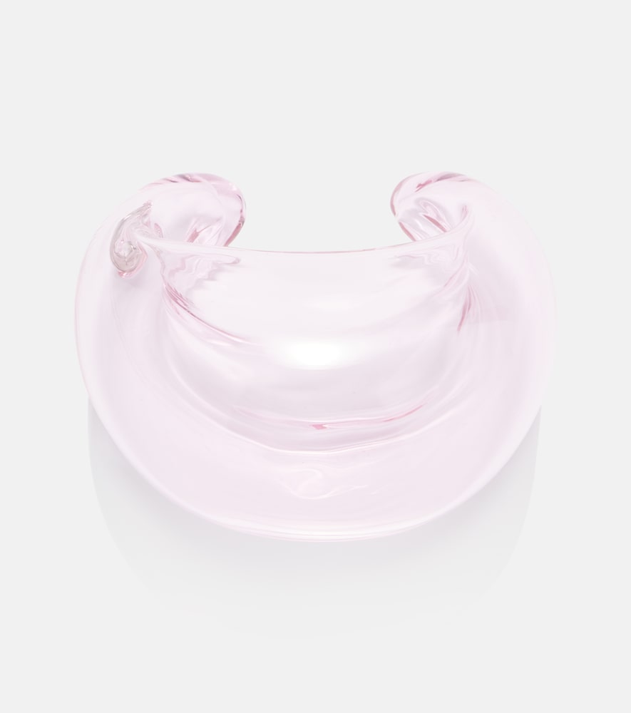 Alaïa Glass cuff bracelet