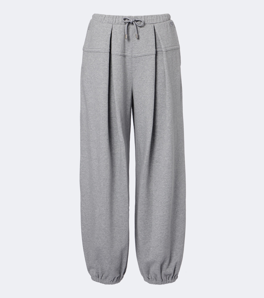 Sportmax Women's Grey Cotton-Blend Sweatpants UK Size 18 - Mytheresa