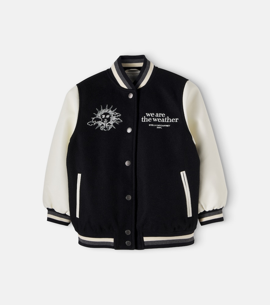 Bestickte Collegejacke