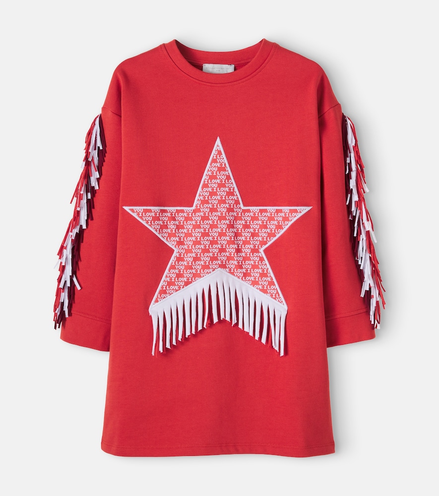 Kleid aus Baumwoll-Jersey