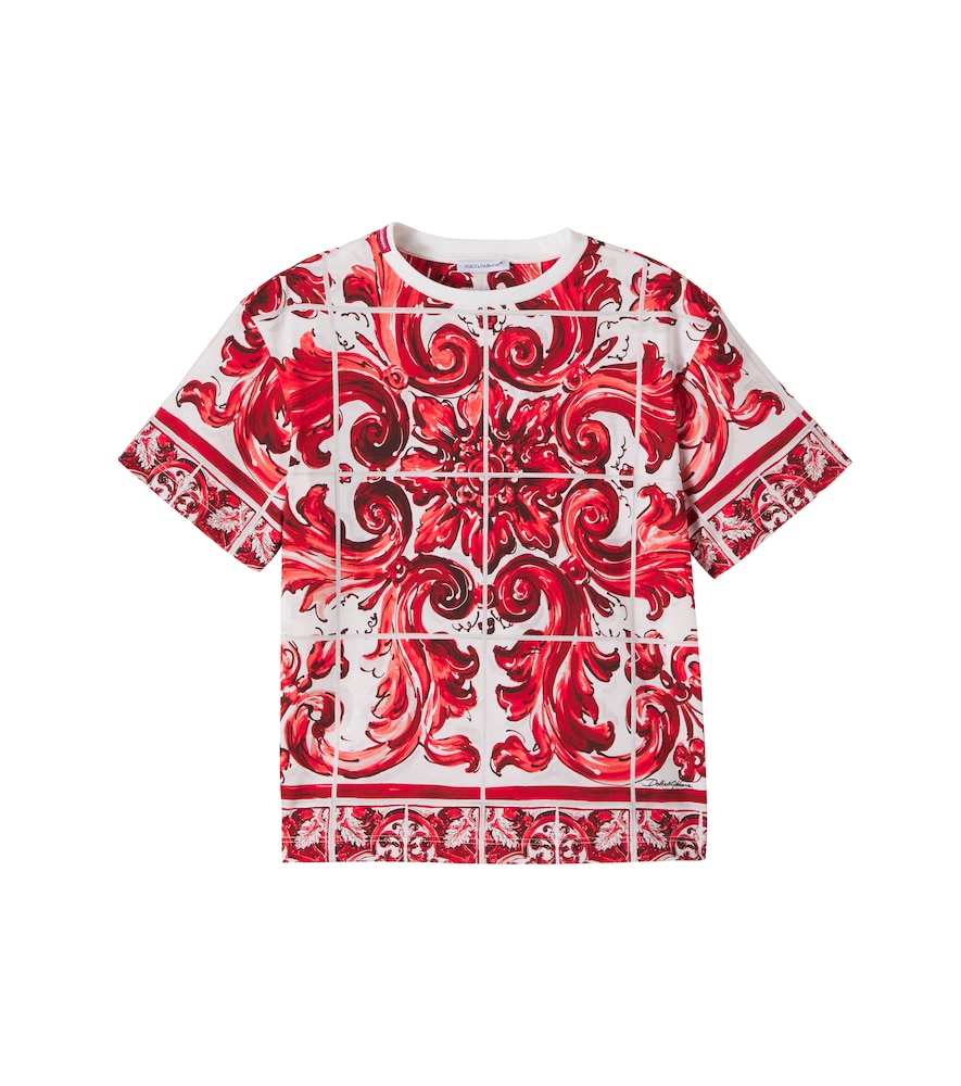 Cotton Poplin Shirt by Dolce & Gabbana Kids