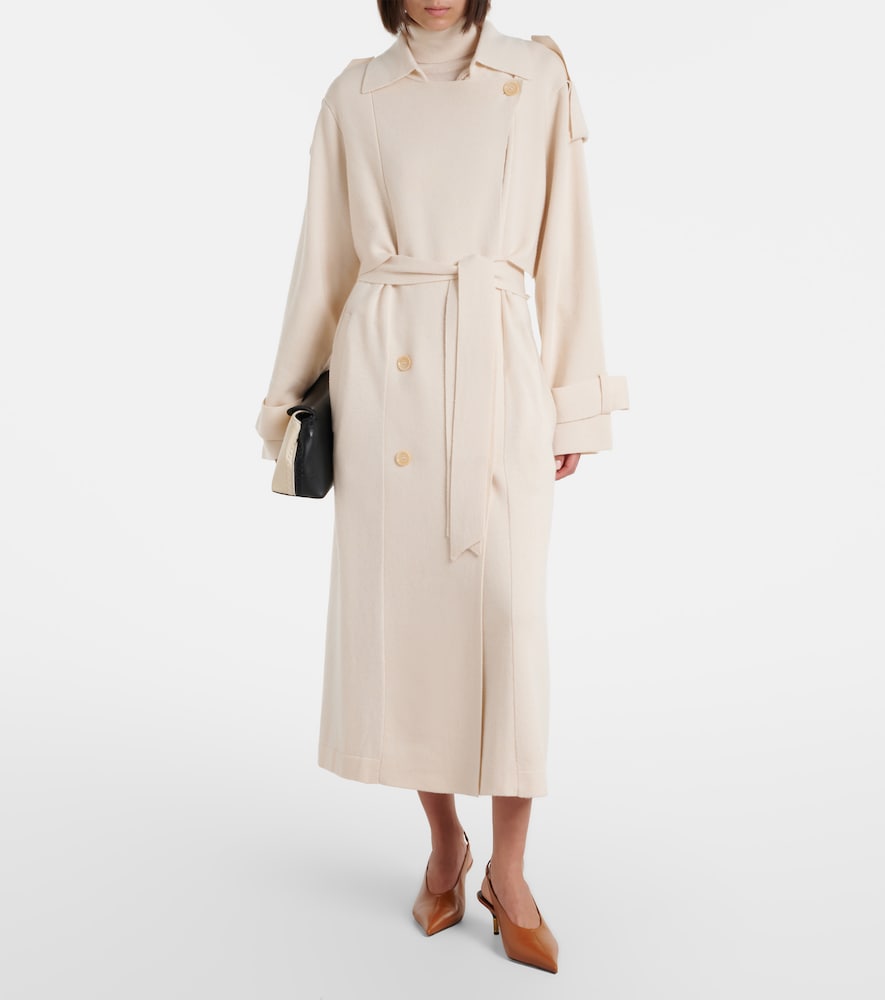 And Cashmere Trench Coat