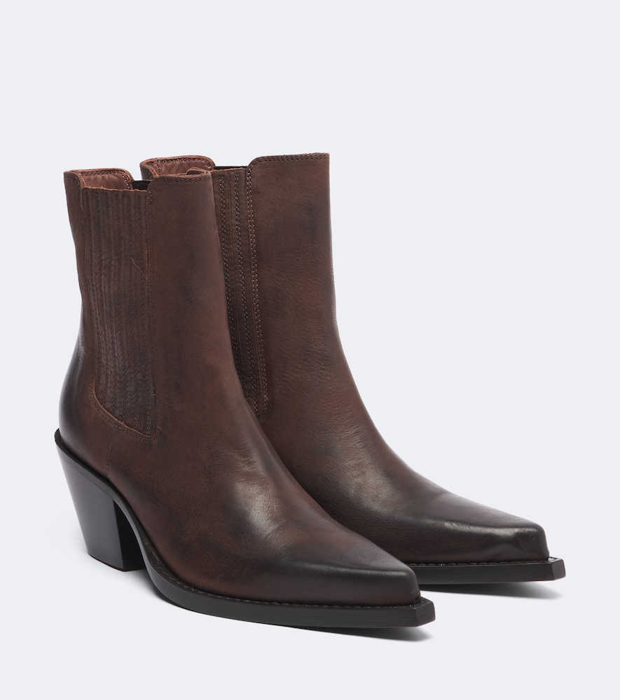 Stivali texani Dallas in pelle