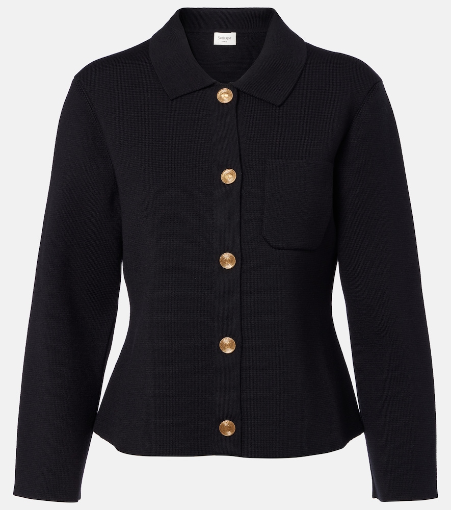 Cardigan aus Wolle