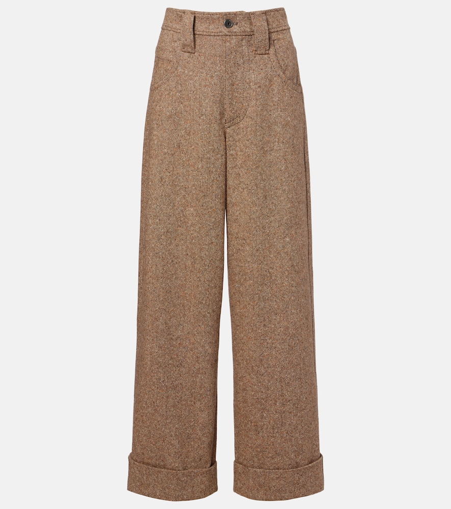 Brunello Cucinelli Pantalon ample Monili en laine mlange 1900 €