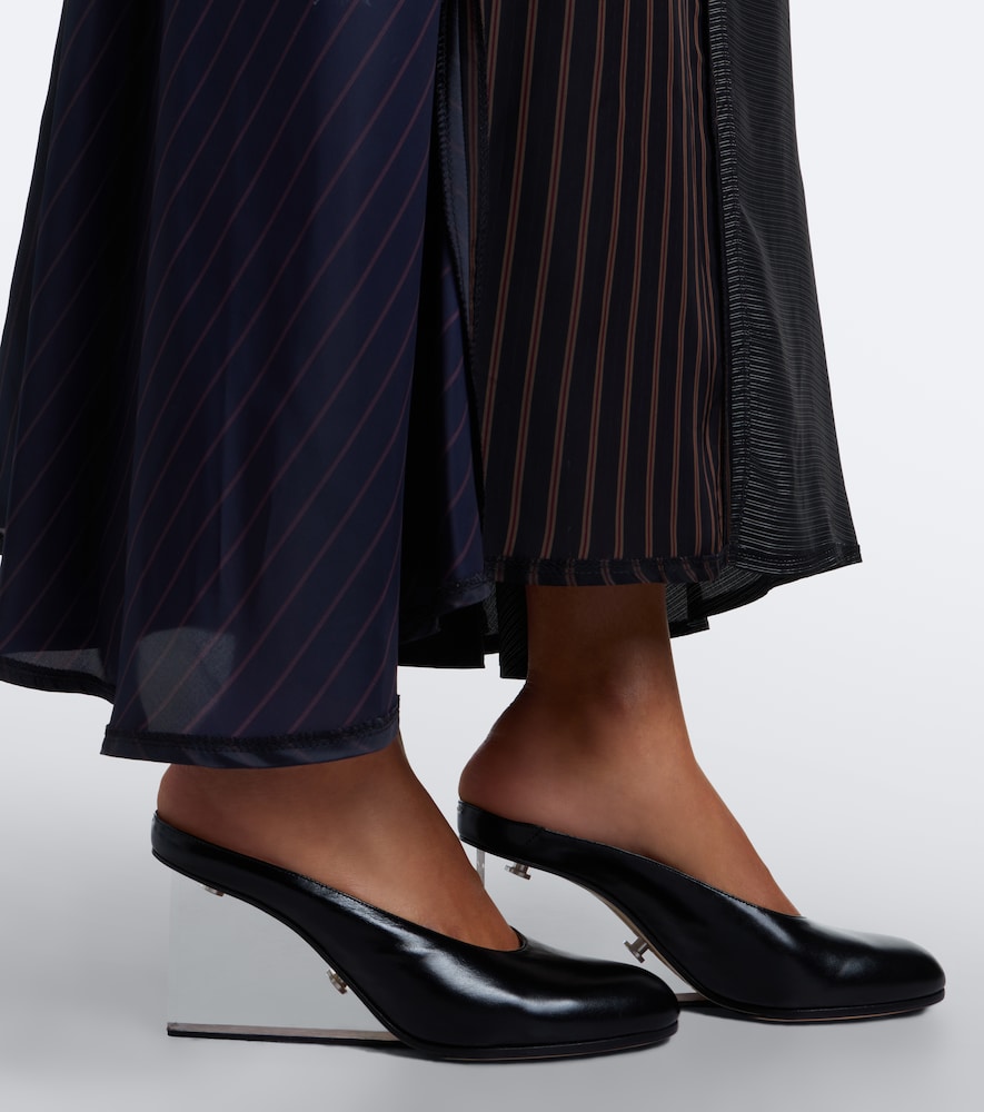 Leather Wedge