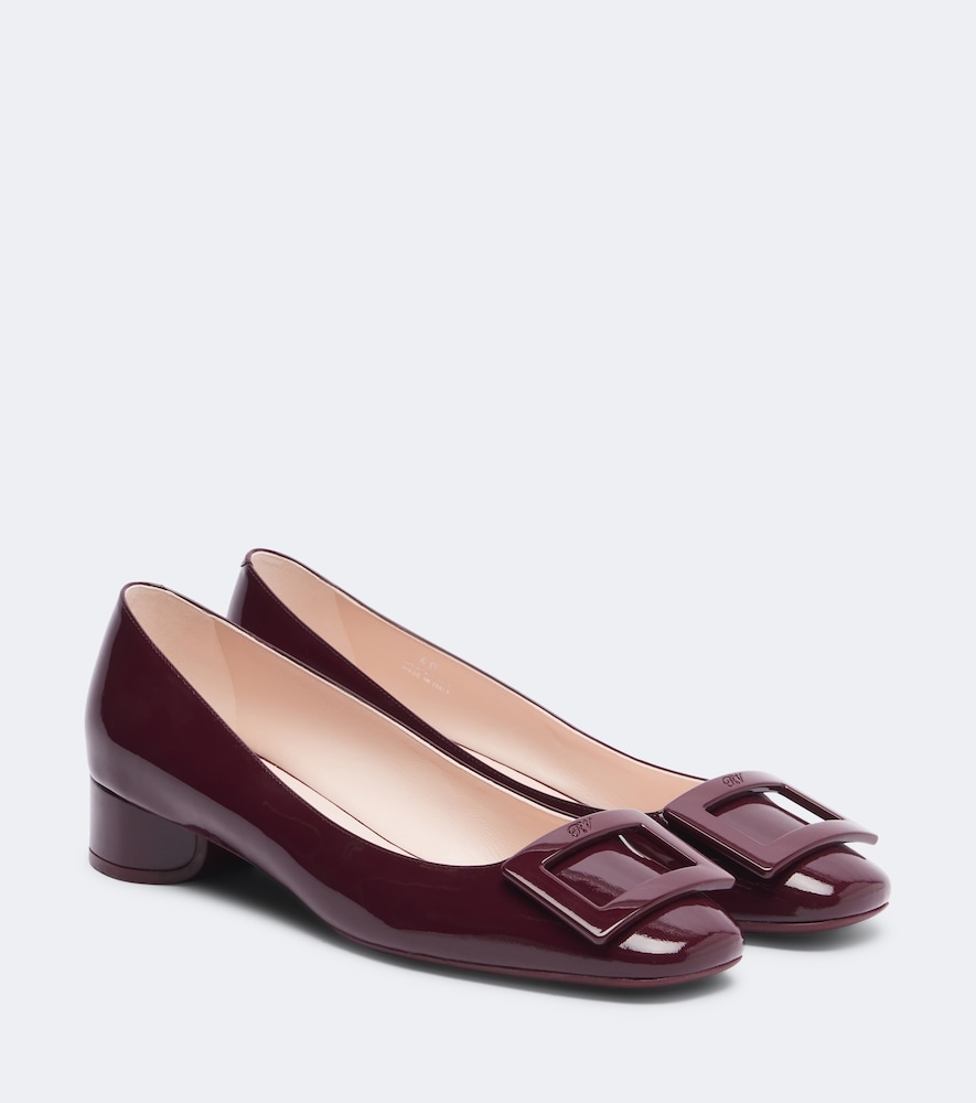 Roundy Lacquered Ballet Flats