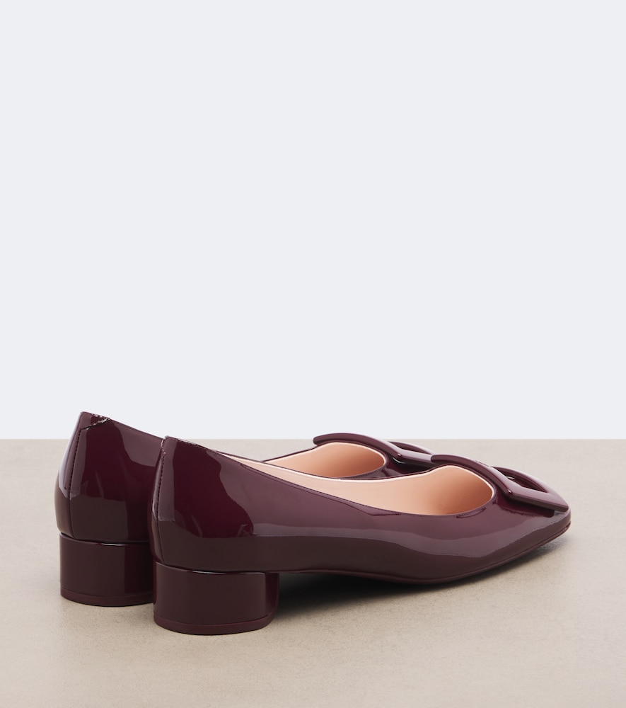 Roundy Lacquered Ballet Flats
