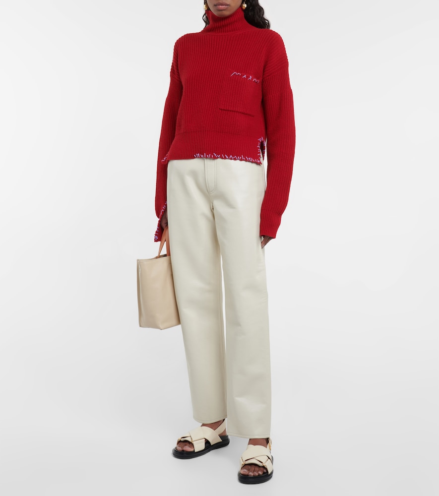 Marni Fussbett leather sandals