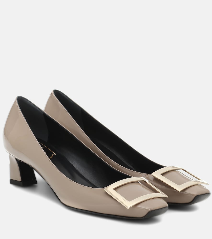 Trompette 45 patent leather pumps