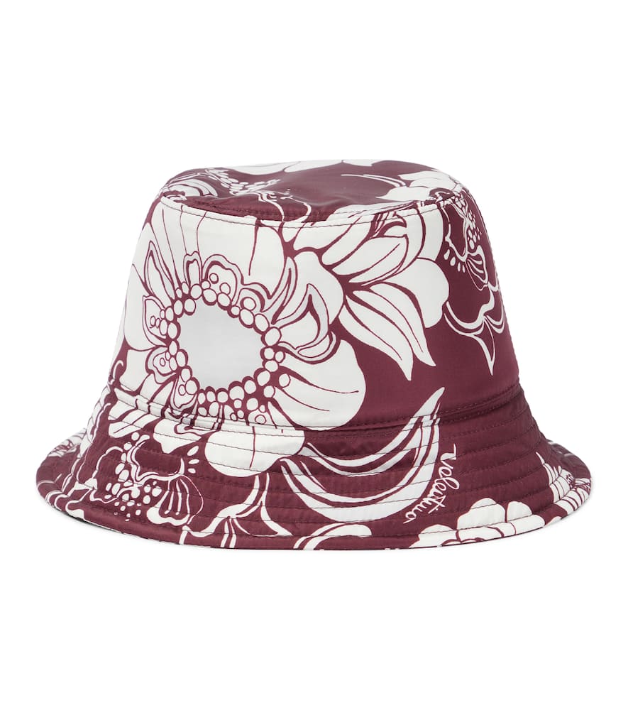 valentino chapeau bob street flowers en soie