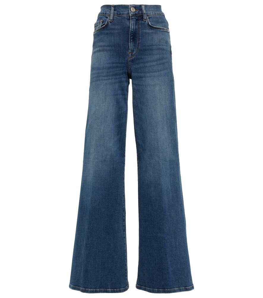 Frame Le Palazzo high-rise wide-leg jeans