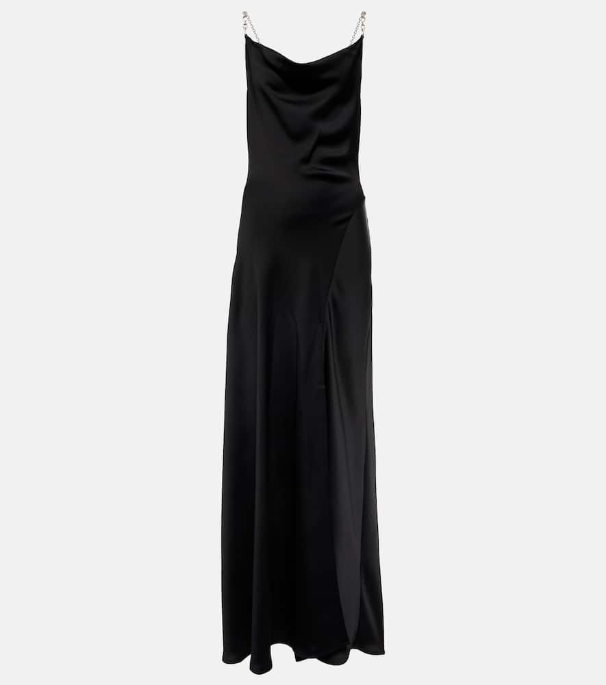 Simkhai Finley embellished satin maxi dress