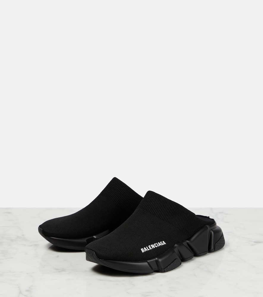 Shop Balenciaga Speed ml Krecy Mule Sneakers In Black