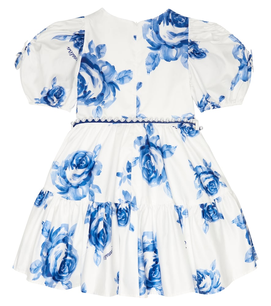  Monnalisa Monnalisa Kleid Adele Aus Baumwolle 