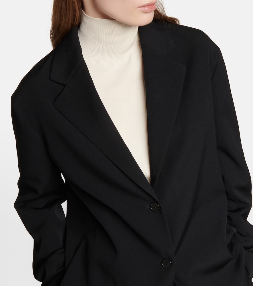 Shop The Row Ileori Wool Jacket In Black