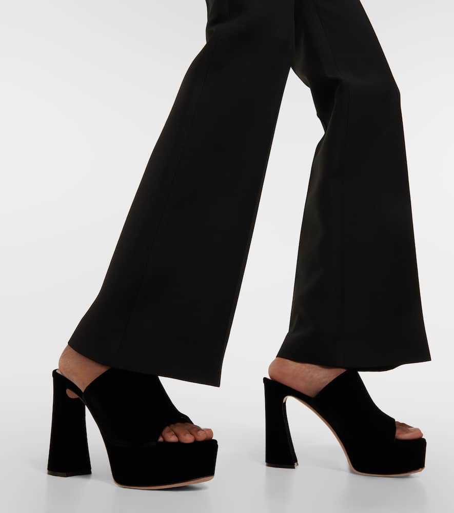 Gianvito Rossi Holly Mule In Multicoloured