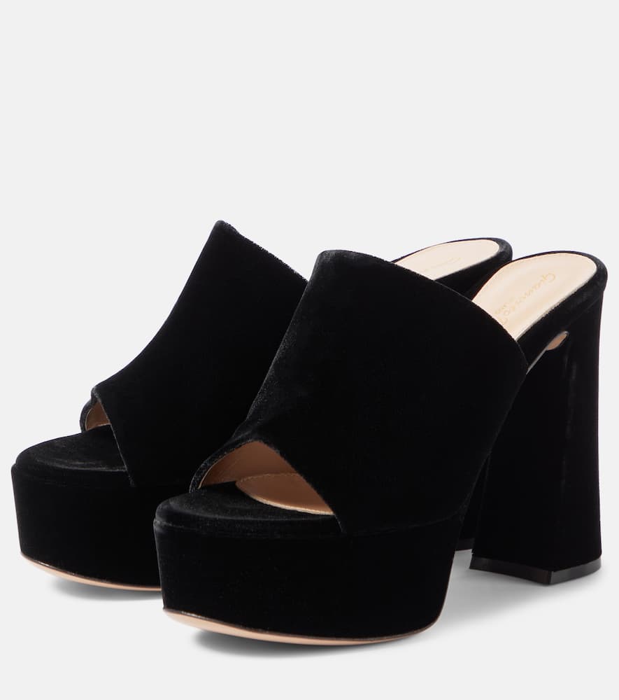 Gianvito Rossi Holly Mule In Multicoloured