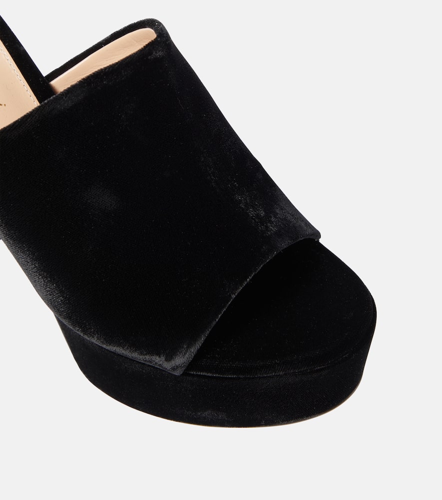 Gianvito Rossi Holly Mule In Multicoloured