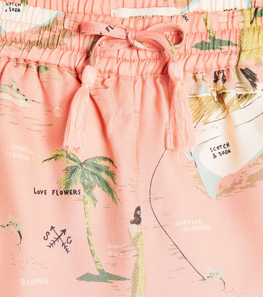  Scotch & Soda Kids Scotch & Soda Kids Bedruckte Mid-rise Shorts 