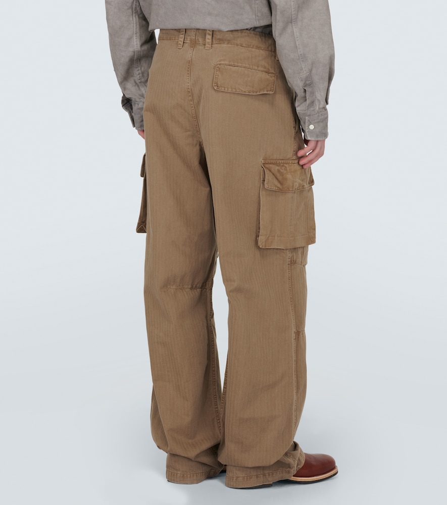  Our Legacy Our Legacy Mount Herringbone Cotton Cargo Pants 