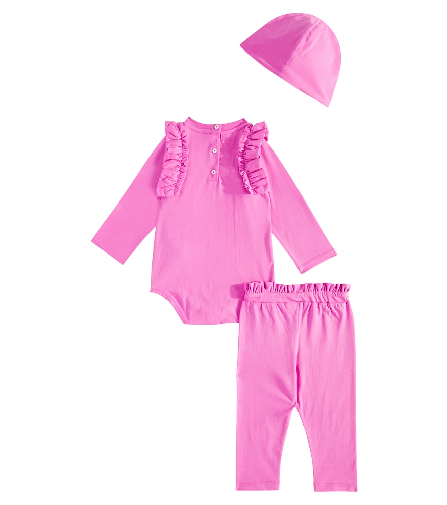  Balmain Kids Balmain Kids Baby Set Aus Body, Hose Und Mütze 