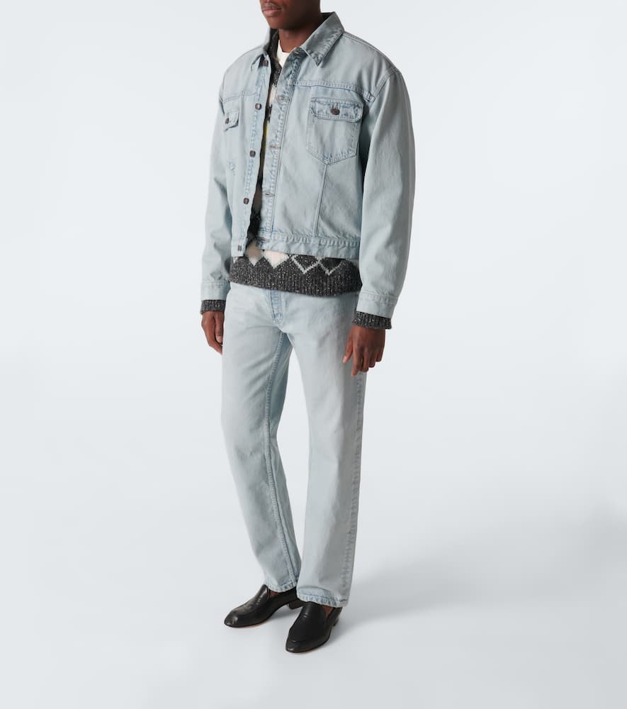 The Row Orson Denim Jacket - Men's - Cotton In Blue