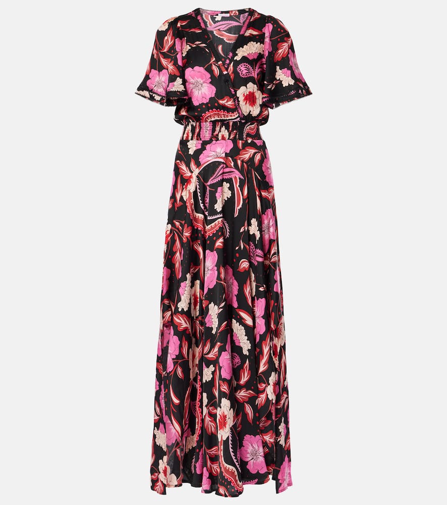 POUPETTE ST BARTH MABELLE FLORAL MAXI DRESS