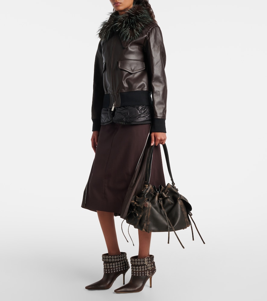 Buckle Belt 95 Ankle Boots