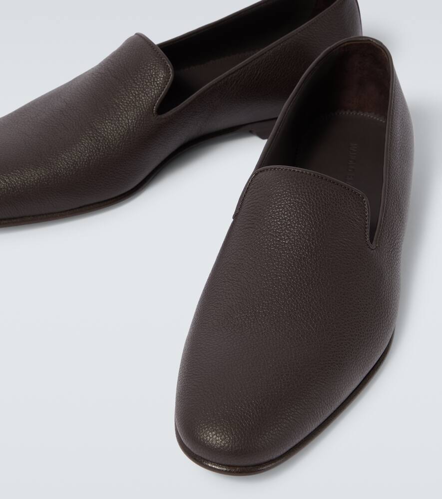 Manolo Blahnik Leather Loafers