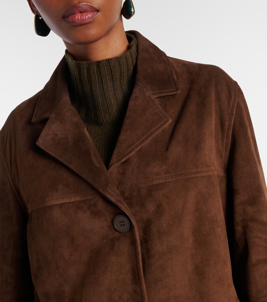  Nour Hammour Nour Hammour Jacke Voltia Aus Veloursleder 