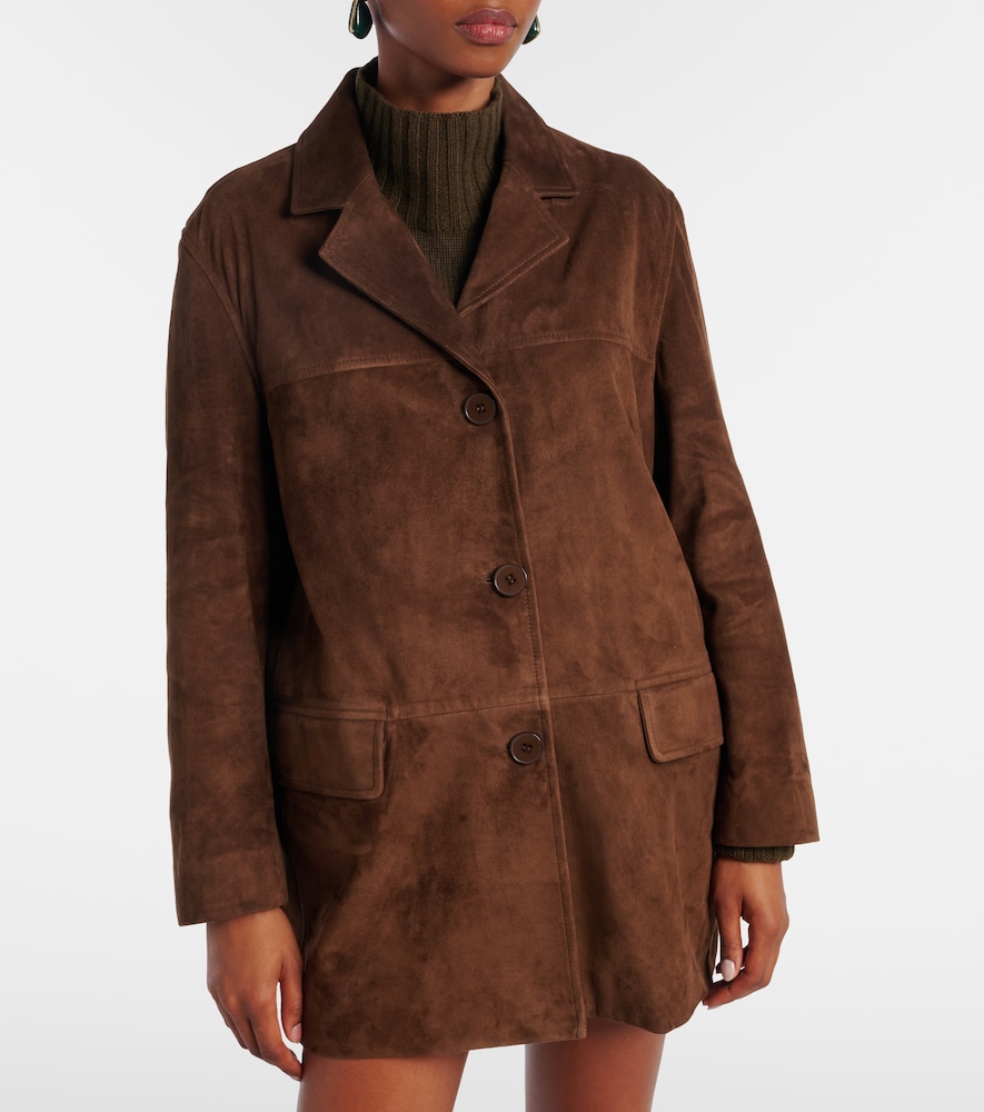  Nour Hammour Nour Hammour Jacke Voltia Aus Veloursleder 