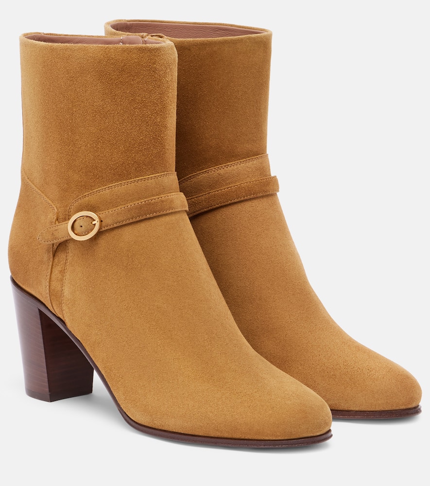 Pattie 75 suede ankle boots