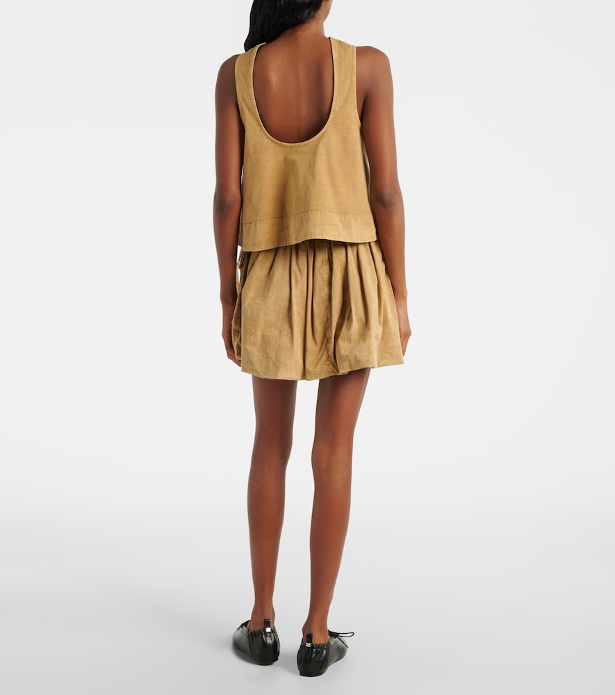  Ganni Ganni Cotton-blend Top 