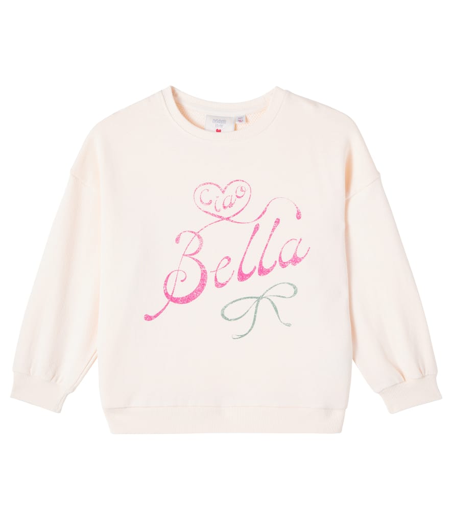 Konges Sløjd Konges Slojd Printed Cotton Jersey Sweatshirt In Neutral
