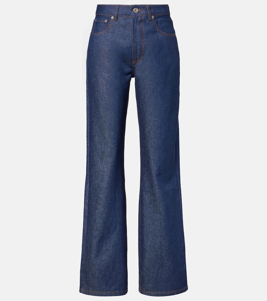 AMI Paris Ami Paris Mid-rise straight jeans　アミ パリ ミッドライズ ストレート ジーンズ