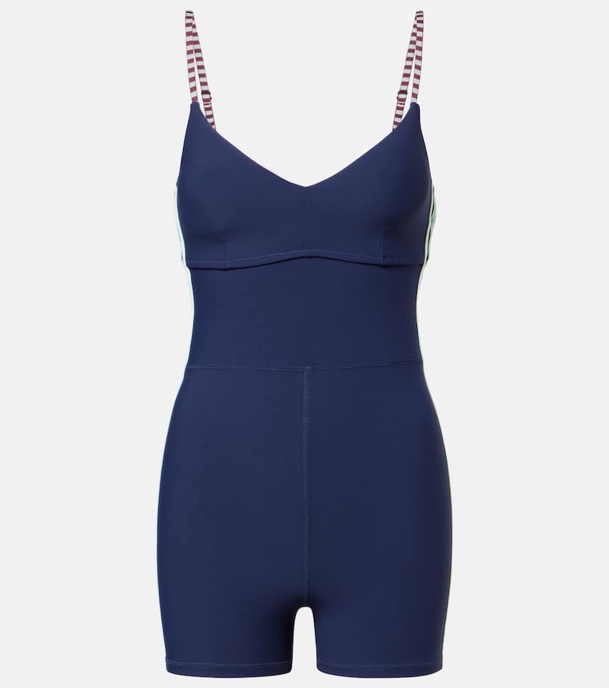 The Upside Triumph Gia Romper In Blue