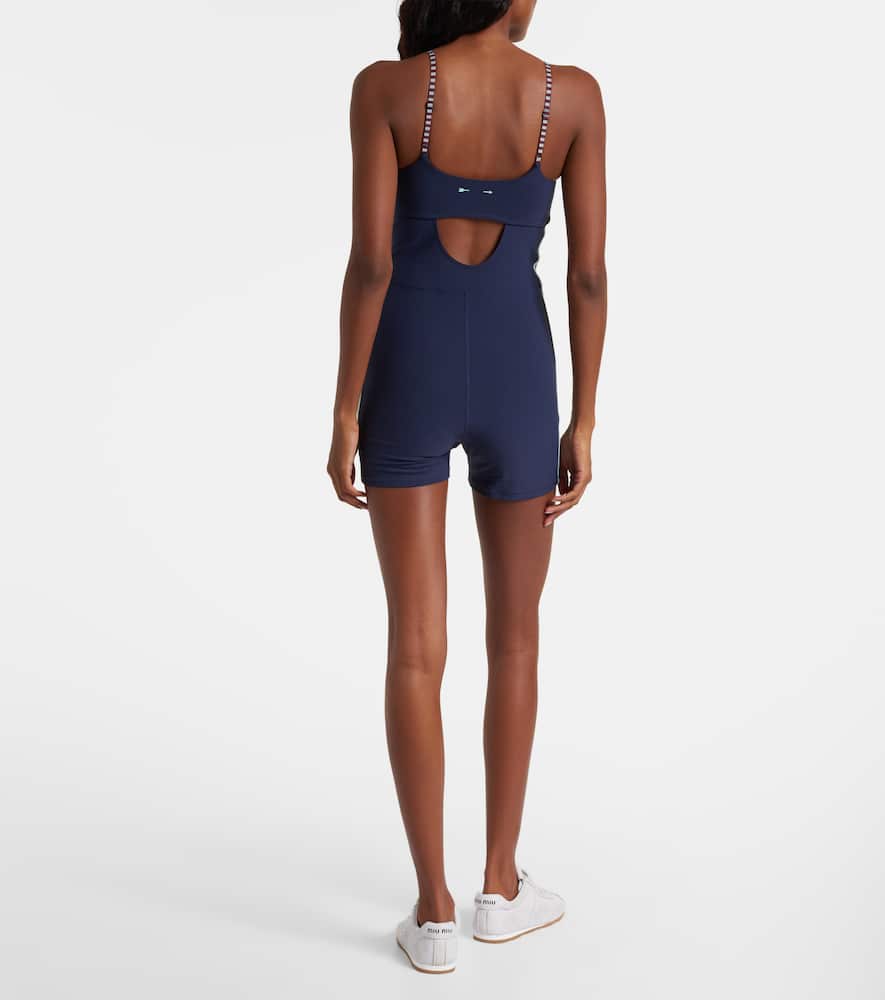 The Upside Triumph Gia Romper In Blue