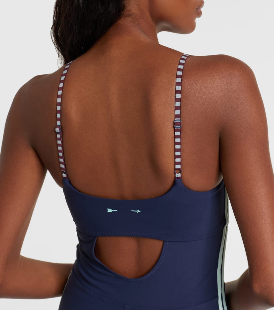 The Upside Triumph Gia Romper In Blue